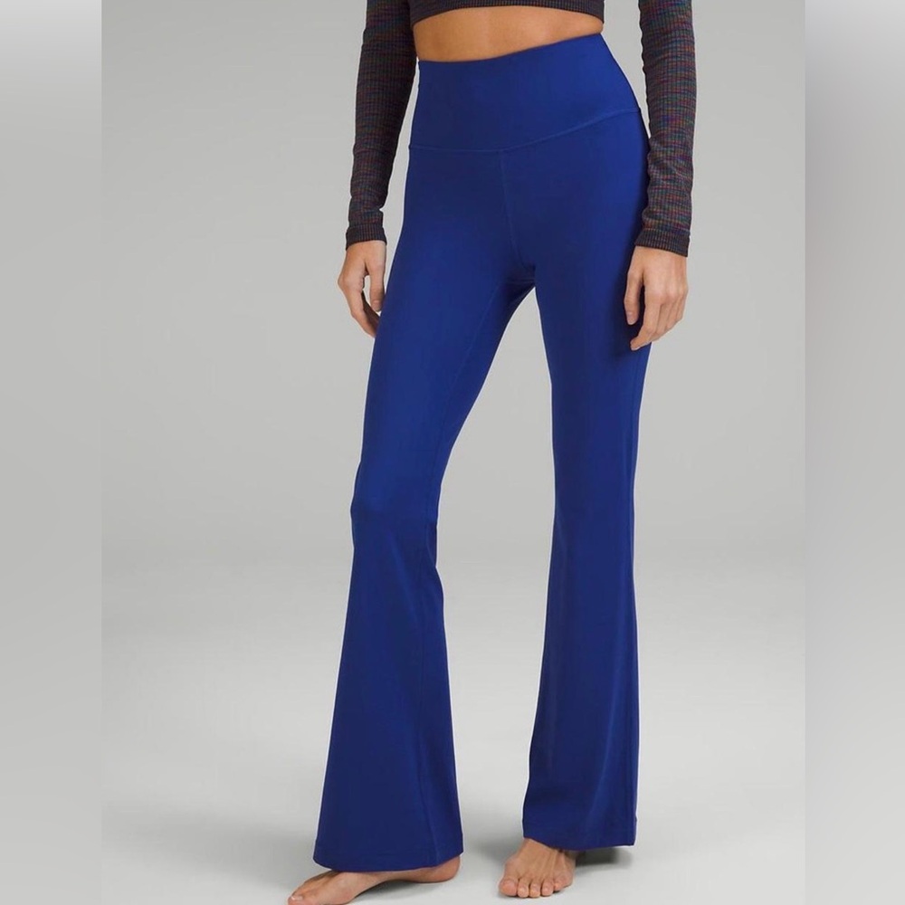 Lululemon Athletica Royal Blue Flare Pants
